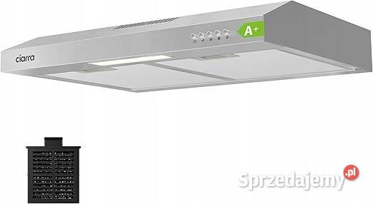 CIARRA AWS6903D Okap kuchenny 60 srebrny A Myszyniec