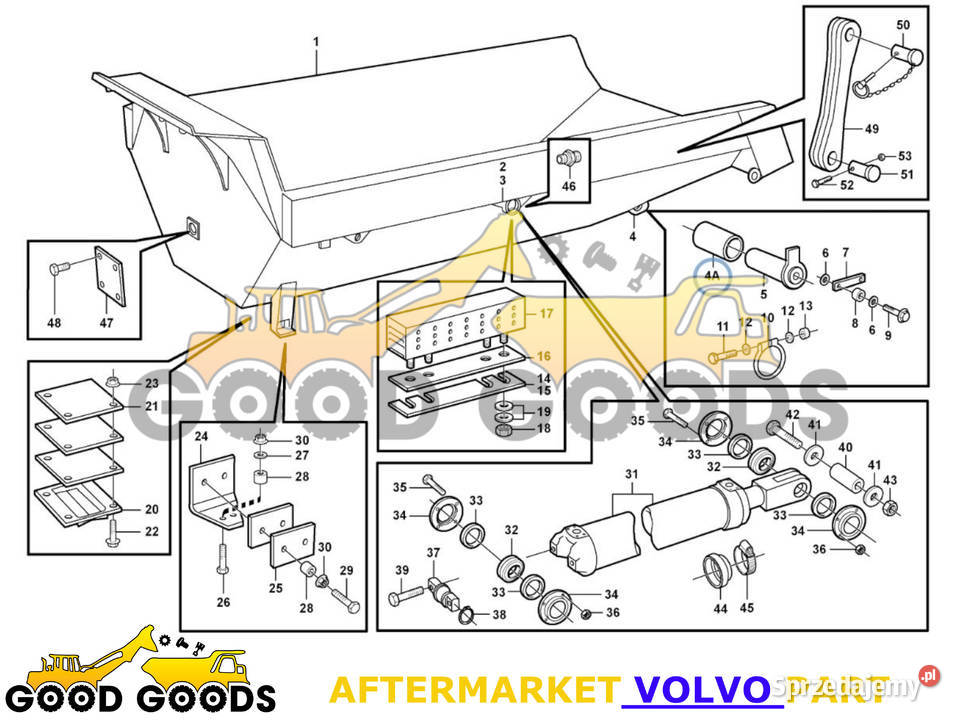 VOLVO TULEJA PLASTIKOWA 11054904 mazowieckie Władysławów