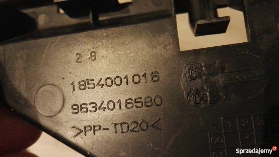 PEUGEOT 307 LEWY ŚLIZG ZDERZAKA TYŁ Międzychód sprzedam