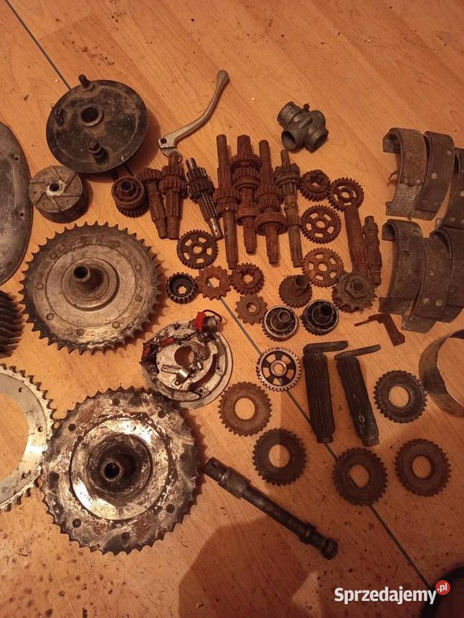 Boczek oryginał WSK metalowy Lelek Motocykle na części lubelskie