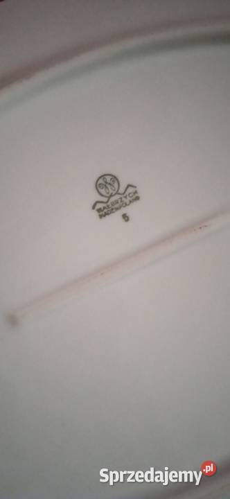 Porcelana Wałbrzych Duże talerze Świdnica