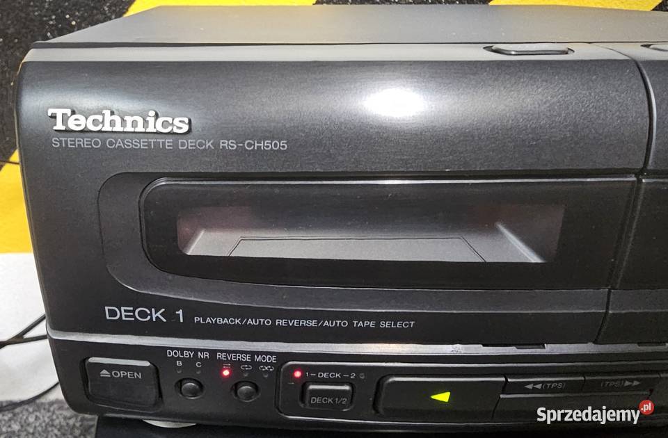 magnetofon Deck Technics RSCH505 wysyłka Kraków sprzedam