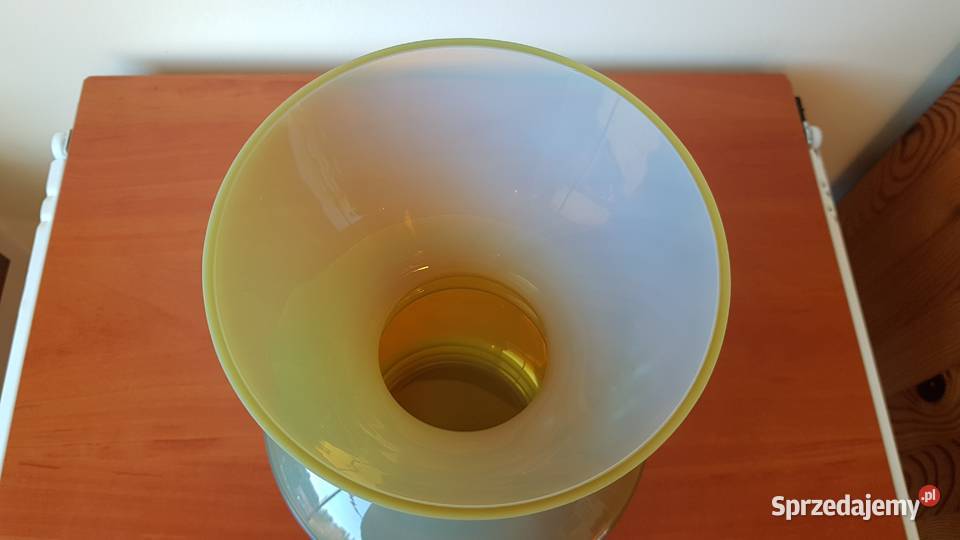 Wazon Kluska Pijaczewska Huta Barbara kolorowe Porcelana i szkło