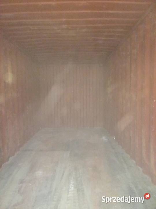 Kontener morski używany 20DC blaszak garaż Szczecinek