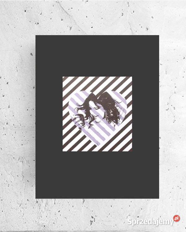 minimalizm plakat A4 plakat z Violettą obrazek Olsztyn