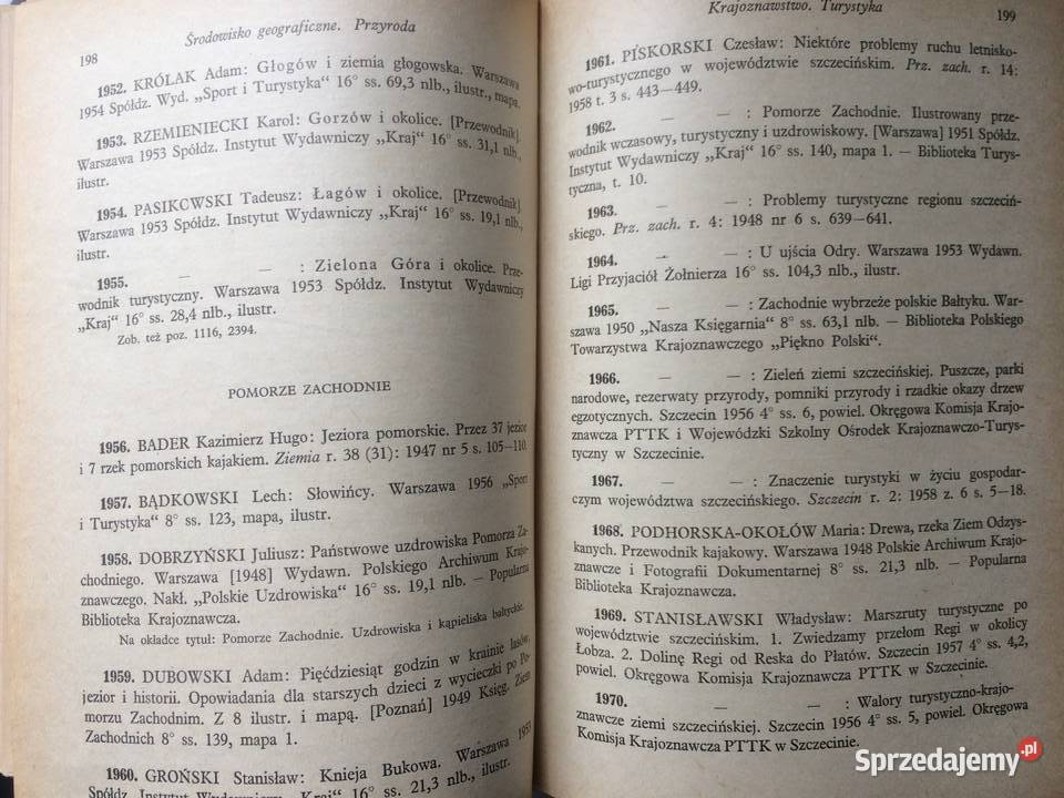 3657 Bibliografia Ziem Zachodnich 1945 1958 zachodniopomorskie Szczecin sprzedam
