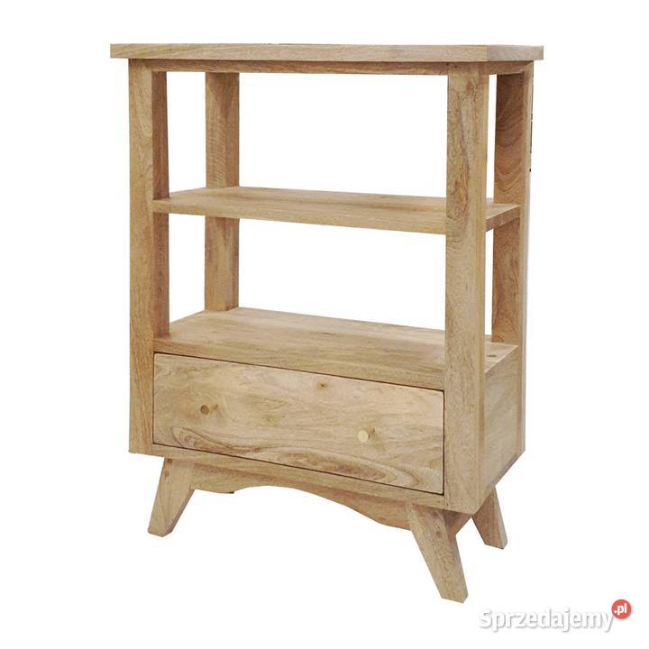 Konsola drewniana BONN 70 z szufladą i półką z 90cm Lublin