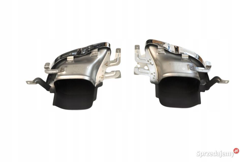 VOLVO S90 V90 koncowki wydechu dzielone komplet