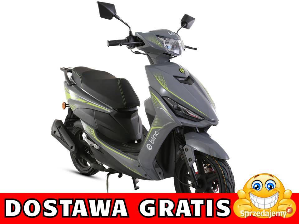 Dostawa Skuter Blinc Fantasy 50 Raty Dostawa mazowieckie Ciechanów