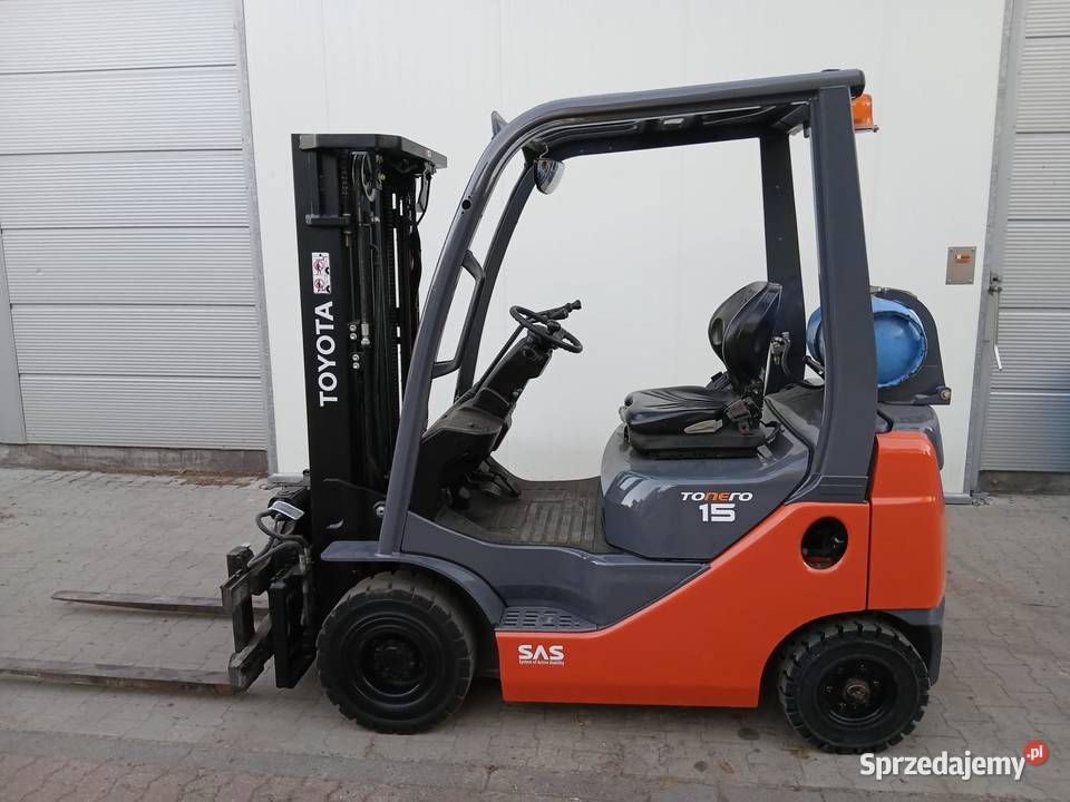 Toyota wózek widłowy NOWY TRIPLEX 43m 2517 MTH Łask