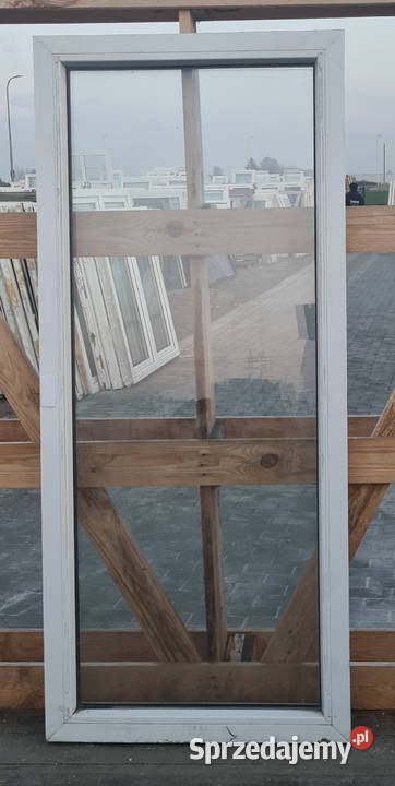 OKNA KacprzaK Witryna 63X149 FIX Używany PCV Okna ścienne