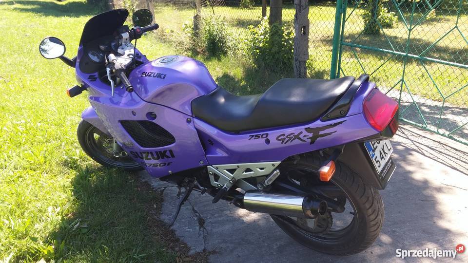 Suzuki GSX750F GR78A benzyna łódzkie Opoczno sprzedam