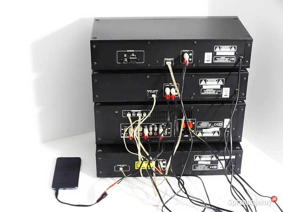 Zestaw audio X4TECH Tuner Equalizer Wzmacniacz Biłgoraj sprzedam