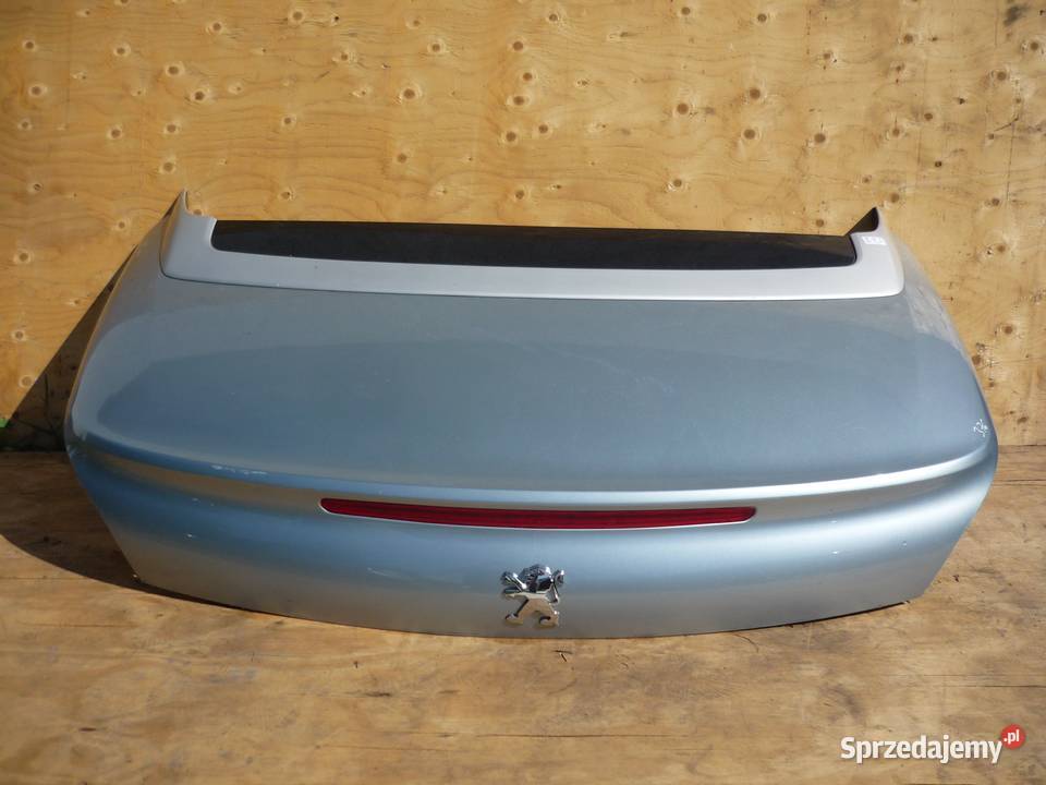 PEUGEOT 207 CC I KGZD 3D KLAPA TYŁ GÓRA Zbierkowo