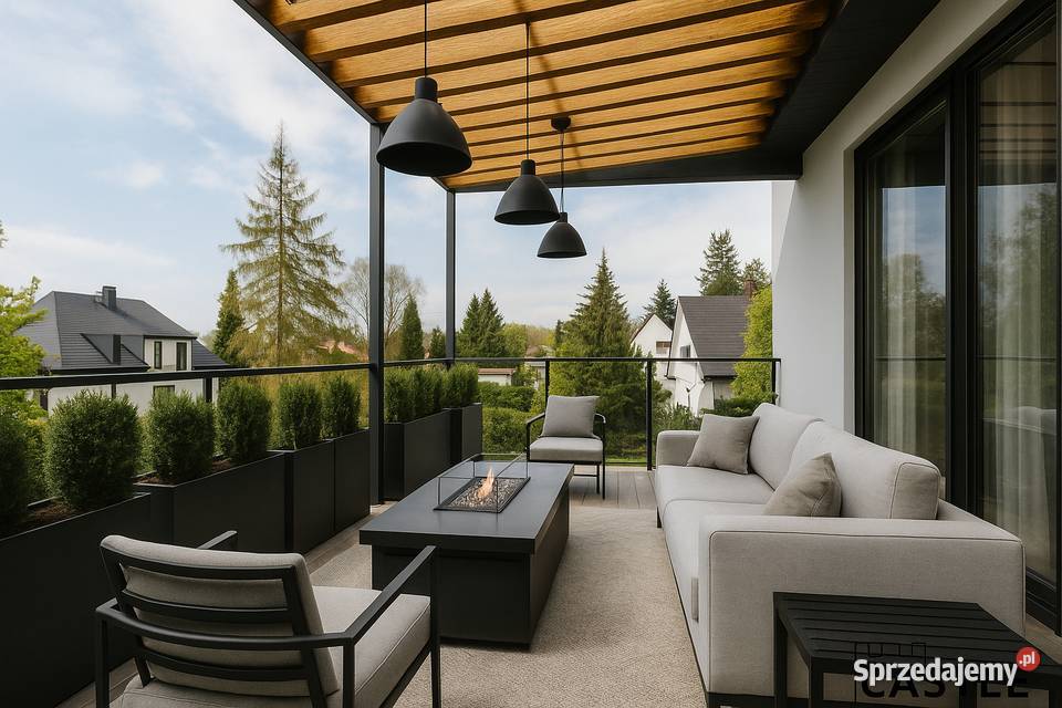 wizualizacje I dom rodziny I pod lasem I do