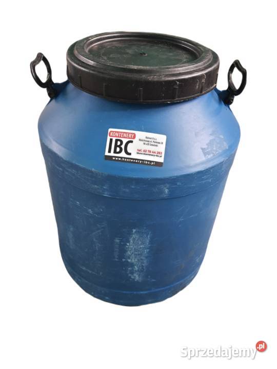 Beczka plastikowa używana 60L Walichnowy