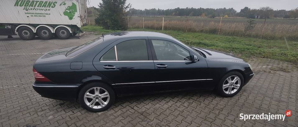 MercedesBenz S320 W220 V6 M112 LPG BRC PDCklima Zarejestrowany w Polsce Środa Śląska