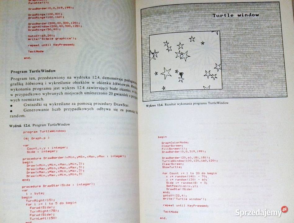 Podstawy grafiki w językach Basic i Turbo Pascal lubelskie Chełm