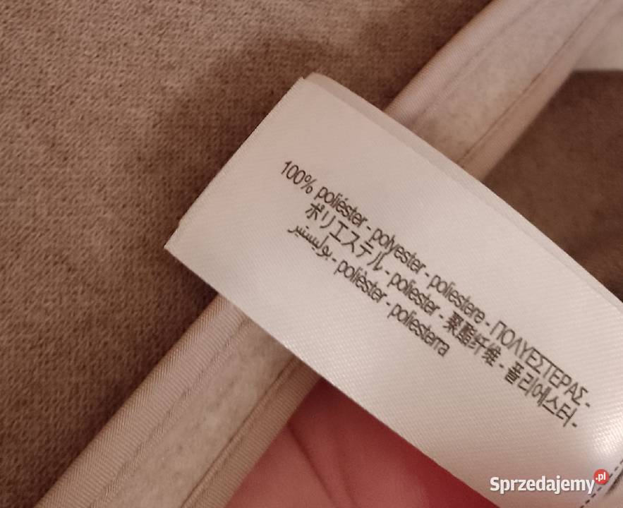 38M ZARA Beżowy płaszcz z kapturem z Madrytu małopolskie Kraków sprzedam