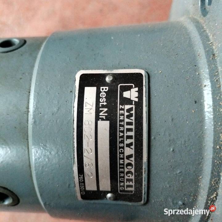 WILLY VOGEL obrotowa pompa zębata ZM8022S2 Poręba sprzedam