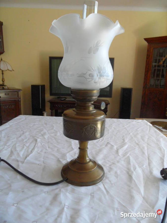 Zabytkowa lampa elektryczna