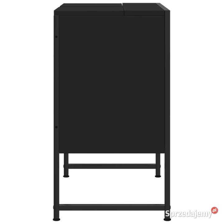 Szafka pod umywalkę czarna 60x33x60 WM842456 Warszawa