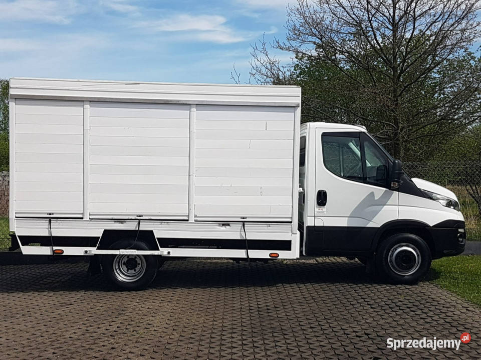 Iveco 70C18 KONTENER ROLETY BOK DO TRANSPORTU Samochody ciężarowe śląskie