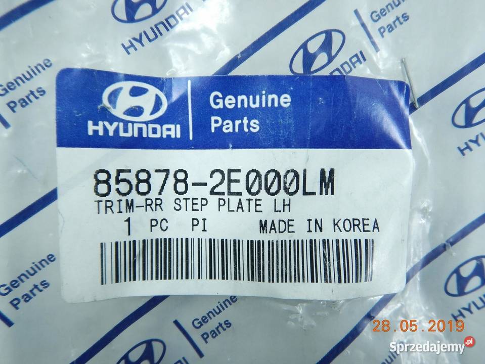LISTWA PROGU LEWY TYŁ HYUNDAI TUCSON 0411 ASO