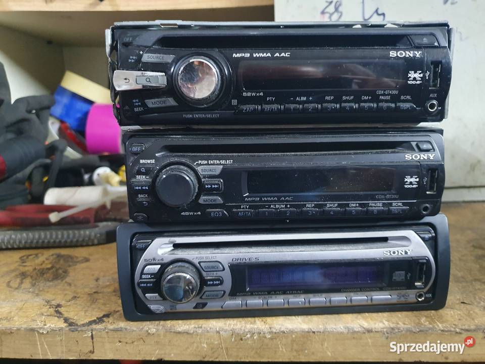 Radio Samochodowe SONY pioneer cd mp3 usb aux Wrocław