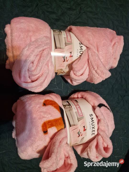 NOWY Koc z jamnikami ze świątecznymi jamnikami Wrocław