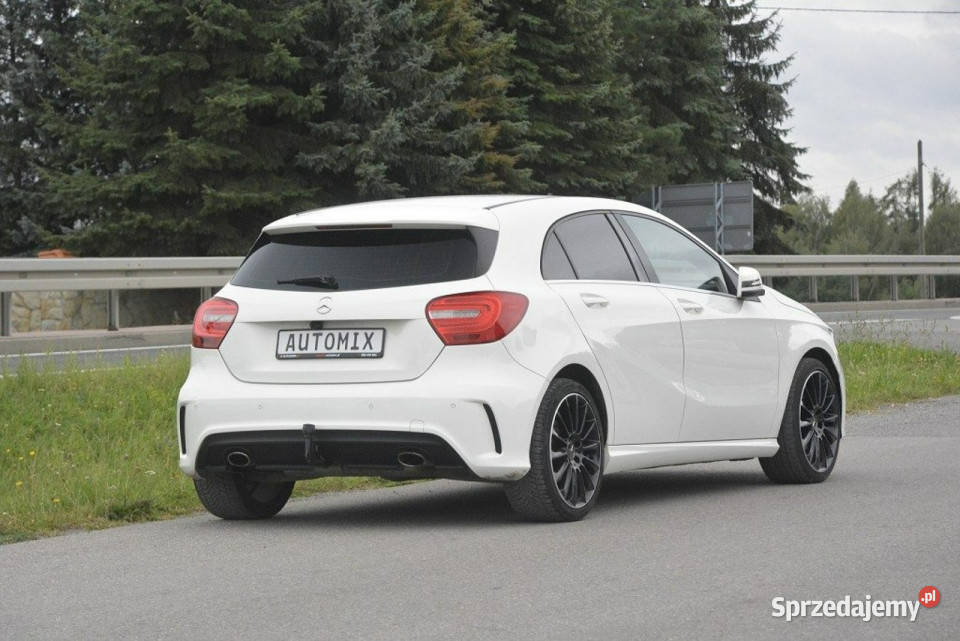Mercedes A 180 16Benzyna nawi półskóra gwarancja autoalarm Mercedes-Benz Sędziszów Małopolski