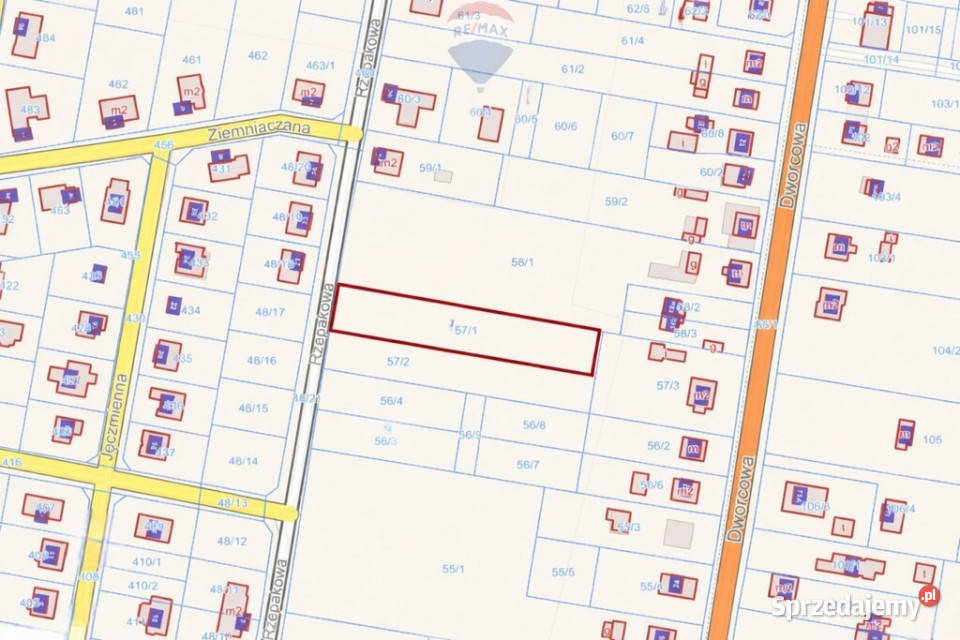 Na sprzedaż działka mieszkaniowousług Biskupice