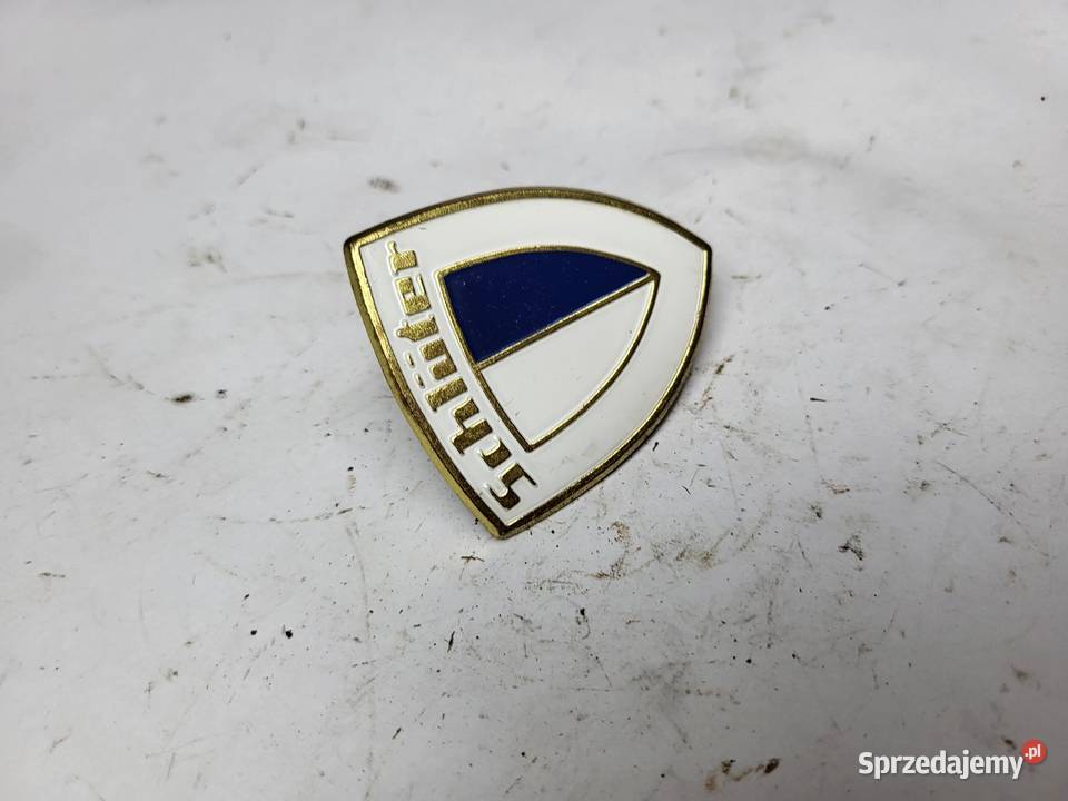 ORYGINALNY EMBLEMAT CIĄGNIK SCHLUTER RZDKI ANTYK śląskie