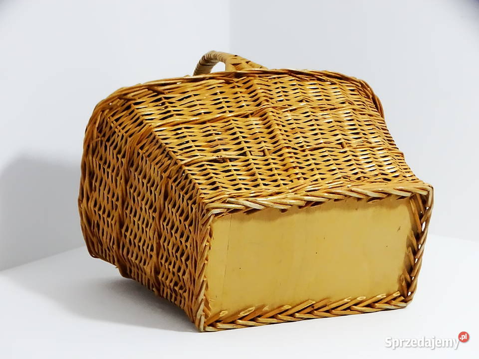 Koszyk wiklinowy z podszewką 40262445 Biłgoraj