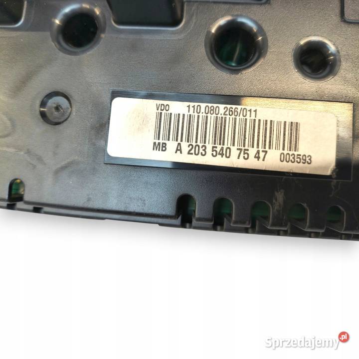 LICZNIK ZEGARY A2035407547 Mercedes W203 22 CDI Chełm