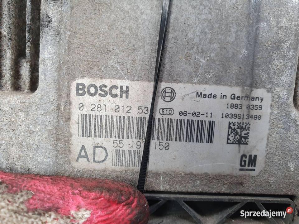 KOMPUTER SILNIKA ECU OPEL SIGNUM 0281012534 Lipno sprzedam