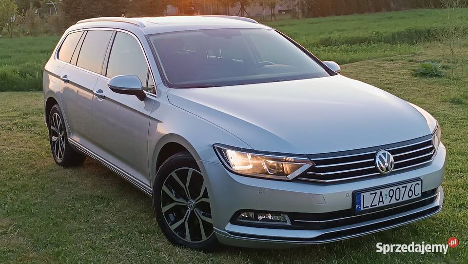 VW Passat B8 virtual cocpitpanoramanowy rozrzad nieuszkodzony Zamość