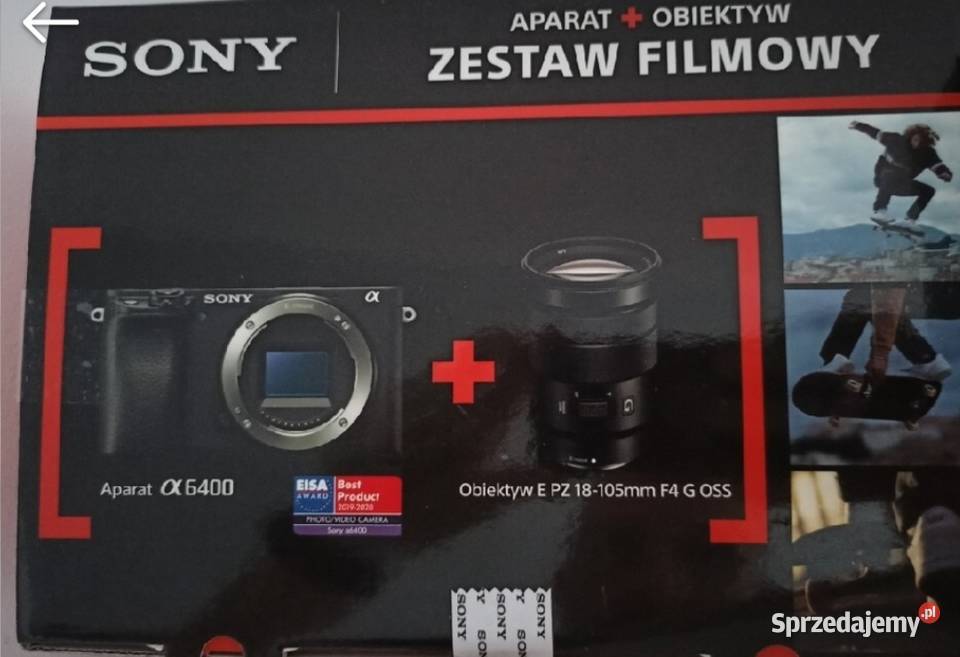 Aparat a6400 i obiektyw E PZ 18105mm F4 G OSS Płock