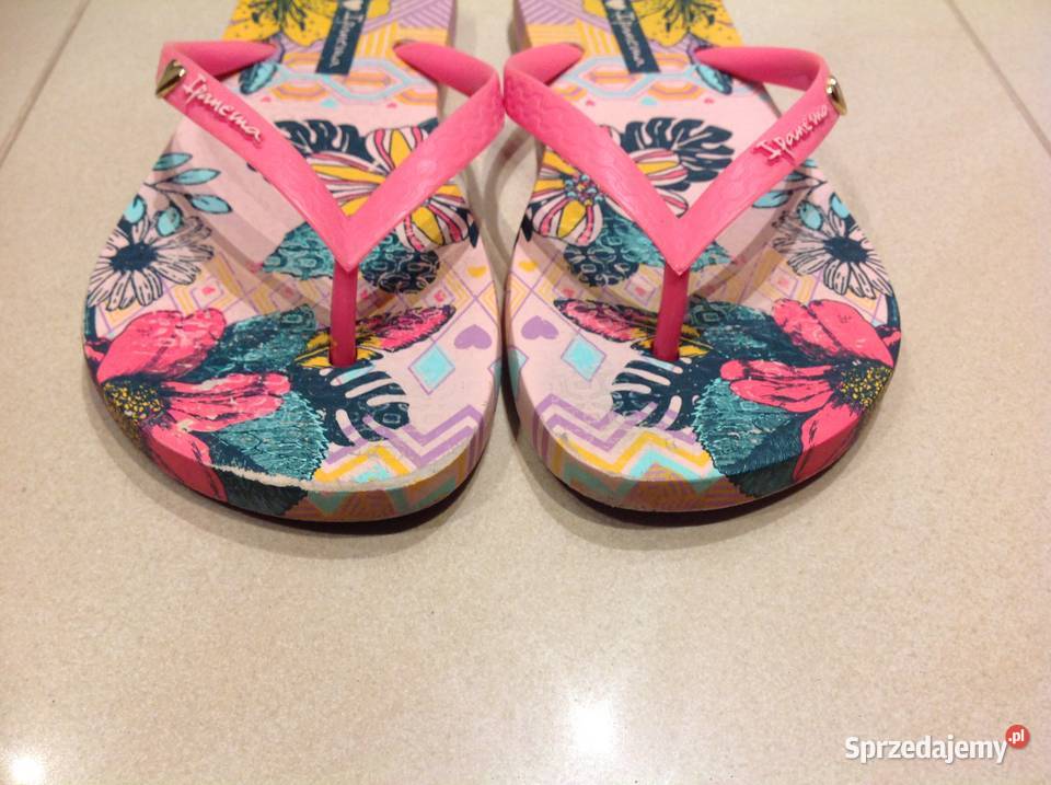 Klapki Japonki Damskie IPANEMA 3536 skóra ekologiczna Nowa Sól