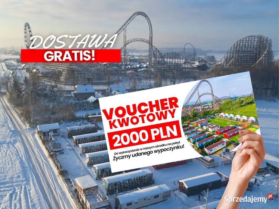 Voucher kwotowy 2000 na pobyt w Holiday Park