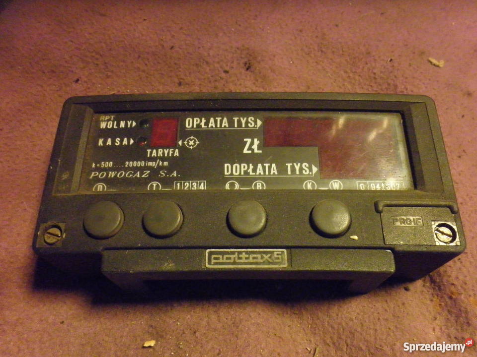 Taksometr Poltax 5 Aleksandrów Kujawski