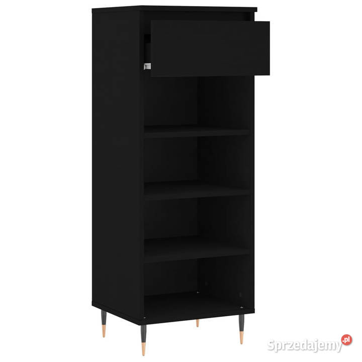 Szafka na buty czarna 40x36x105 materiał Meble Warszawa sprzedam