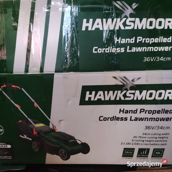 Kosiarka akumulatorowa Hawksmoor 34 śląskie Zawiercie