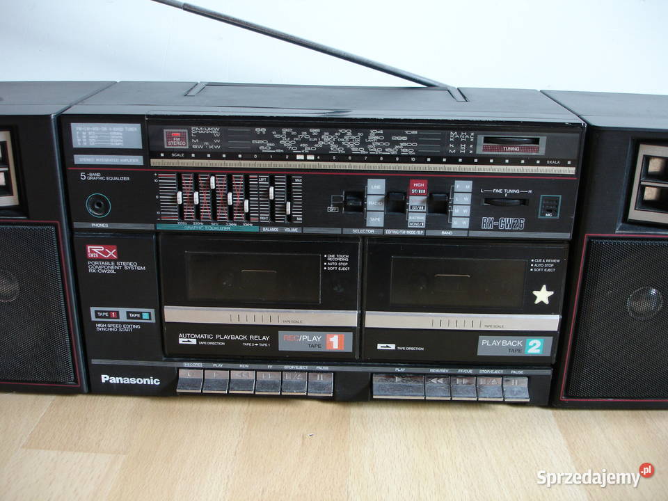 Radiomagnetofon PANASONIC RXCW26L Radioodtwarzacze Zielona Góra