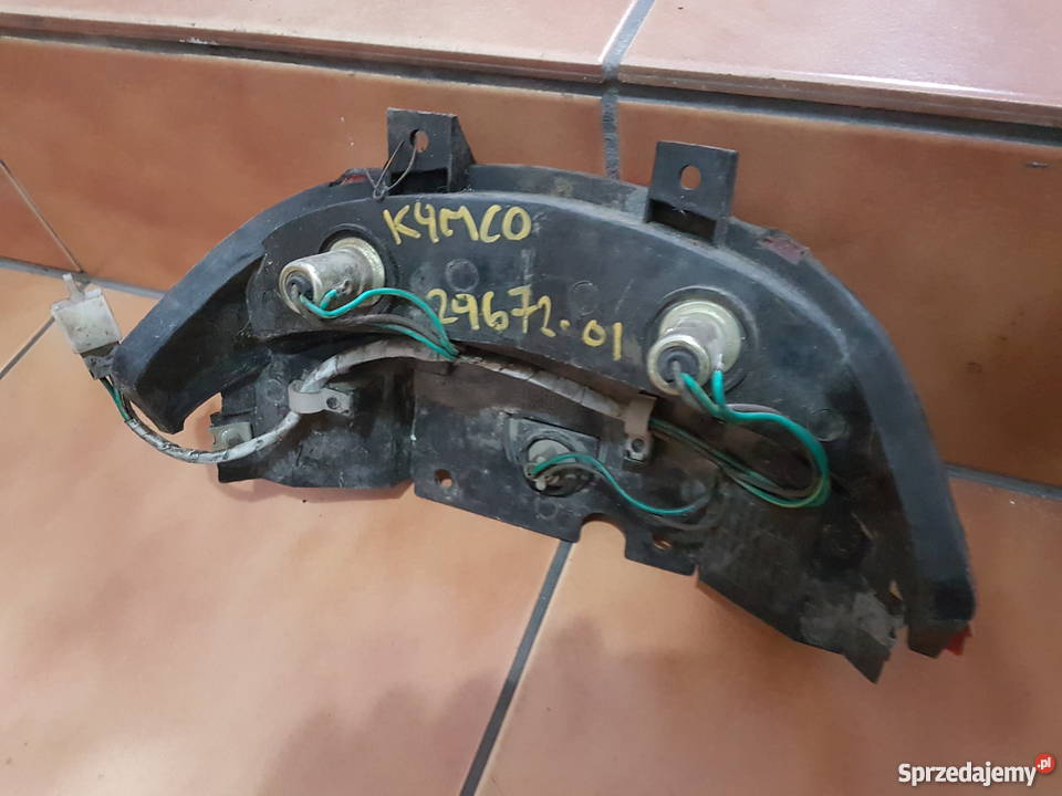 Kymco zx lampa tylna podswietlenie tablicy małopolskie Stary Sącz