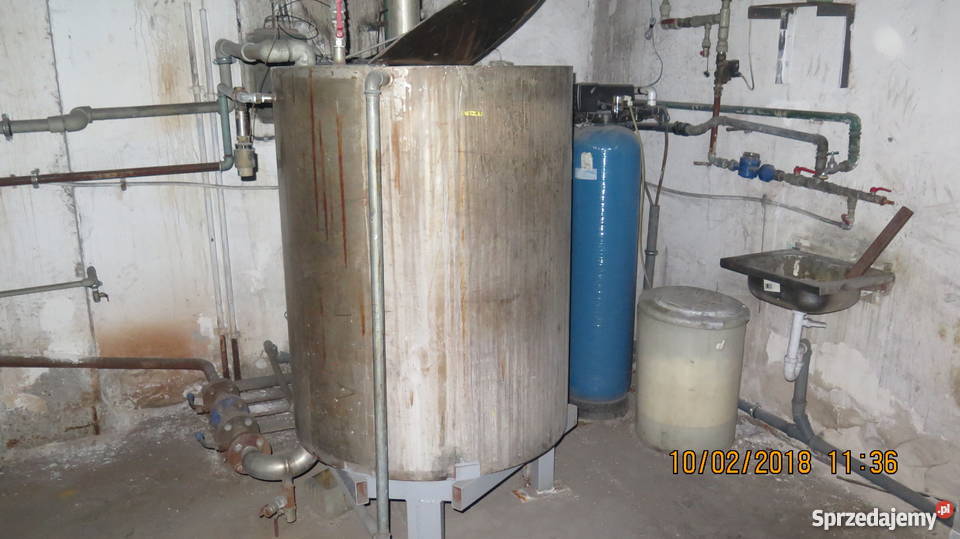 Kompletna kotłownia z fabryki styropianu Wrocław