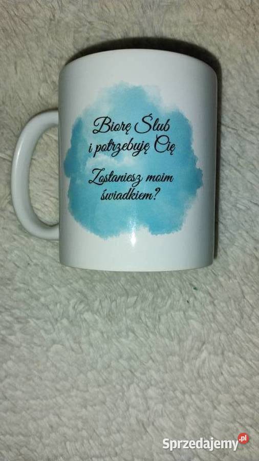 Zostaniesz moim świadkiem kubek do kawy