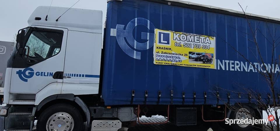 Renault Premium 385 diesel Plandeki