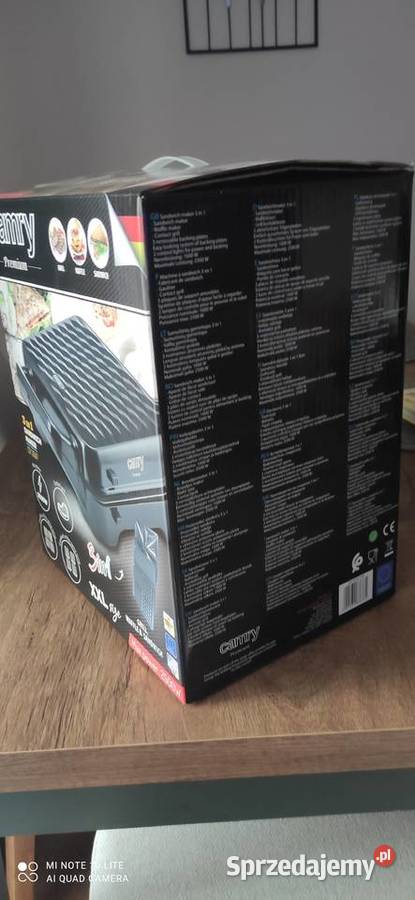 Grill gofrownica i Opiekacz do Kanapek 3 w 1 XXL mazowieckie