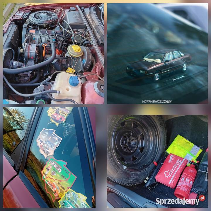AUDI 80 B3 18 benzyna 1990 153000 wtrysk 80 Leszno